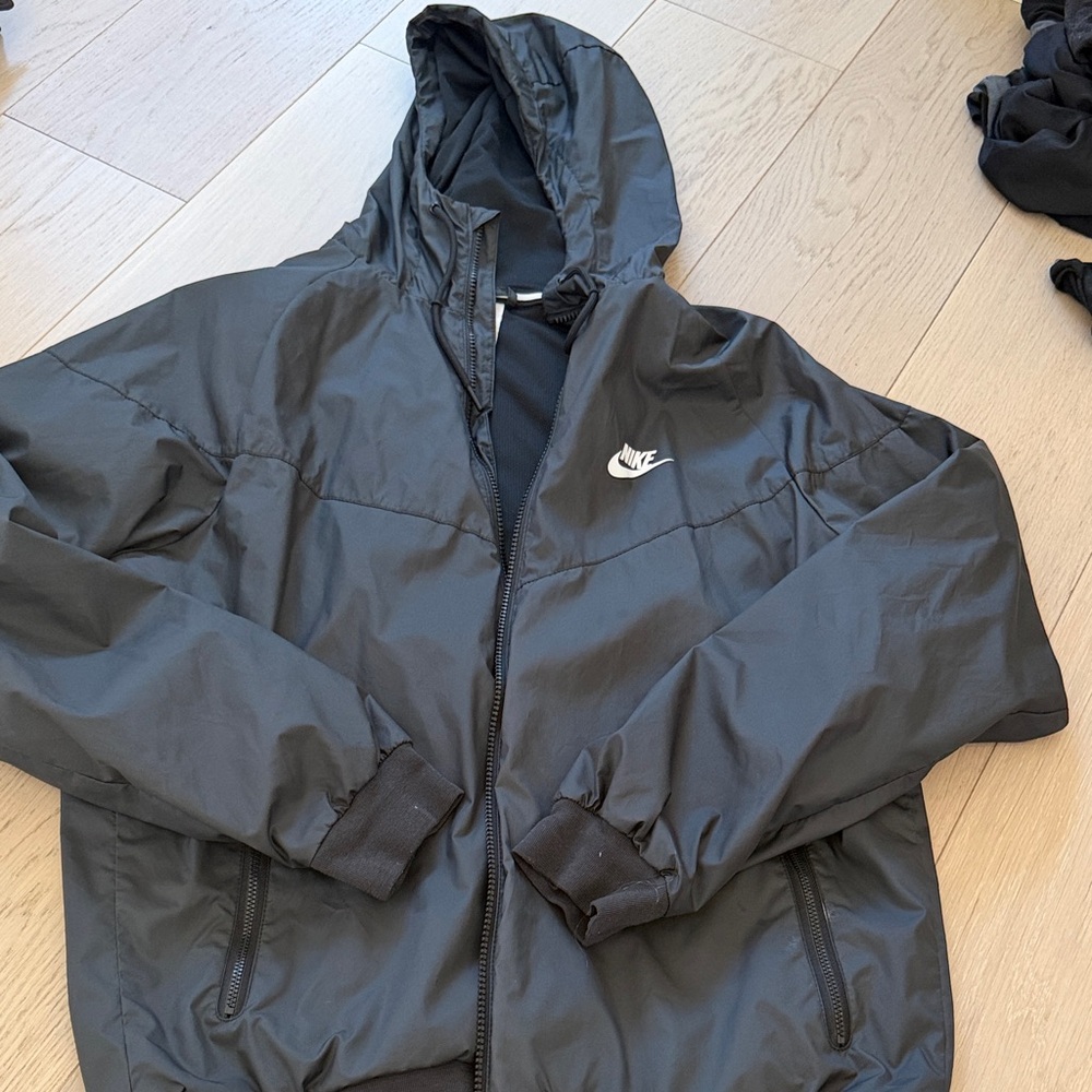 Nike Men's Charcoal Windbreaker Jacket